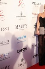 CAPUCINE ANAV at Global Gift Gala in Paris 05/16/2017