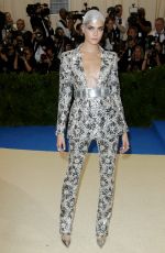 CARA DELEVINGNE at 2017 MET Gala in New York 05/01/2017