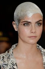 CARA DELEVINGNE at 2017 MET Gala in New York 05/01/2017