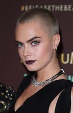 CARA DELEVINGNE at Magnum x Moschino Party at 70th Annual Cannes Film Festival 05/18/2017