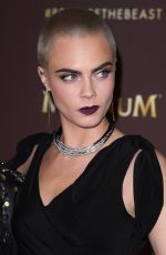 CARA DELEVINGNE at Magnum x Moschino Party at 70th Annual Cannes Film Festival 05/18/2017