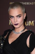 CARA DELEVINGNE at Magnum x Moschino Party at 70th Annual Cannes Film Festival 05/18/2017