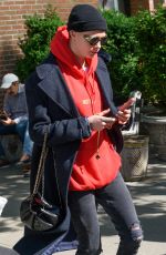 CARA DELEVINGNE Leaves Her Hotel in New York 05/02/2017
