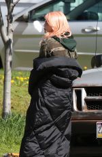 CARA DELEVINGNE on the Set of Life In A Year in Toronto 05/04/2017