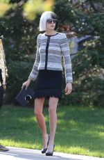 CARA DELEVINGNE on the Set of Life in a Year in Toronto 05/08/2017