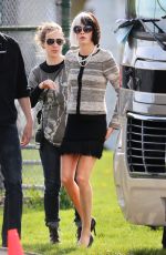 CARA DELEVINGNE on the Set of Life in a Year in Toronto 05/08/2017