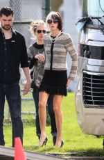 CARA DELEVINGNE on the Set of Life in a Year in Toronto 05/08/2017