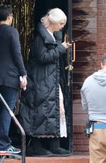 CARA DELEVINGNE on the Set of Life in a Year in Toronto 05/17/2017
