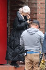CARA DELEVINGNE on the Set of Life in a Year in Toronto 05/17/2017