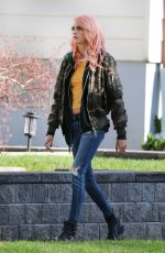 CARA DELEVINGNE on the Set of Life In A Year in Toronto 05/03/2017