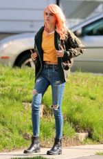 CARA DELEVINGNE on the Set of Life In A Year in Toronto 05/03/2017