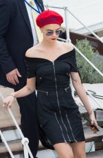 CARA DELEVINGNE Out and About in Cannes 05/18/2017