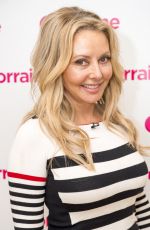 CAROL VORDERMAN at Lorraine Show in London 05/10/2017
