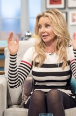 CAROL VORDERMAN at Lorraine Show in London 05/10/2017