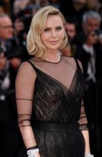 CHARLIZE THERON at Anniversary Soiree at 70th Annual Cannes Film Festival 05/23/2017