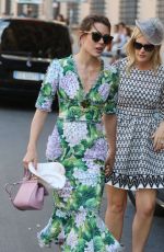 CHARLOTTE CASIRAGHI at a Wedding in Rome 05/28/2017