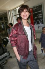 CHARLOTTE GAINSBOURG at Airport in Nice 05/16/2017