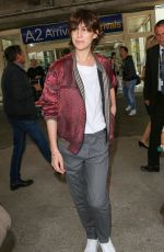 CHARLOTTE GAINSBOURG at Airport in Nice 05/16/2017