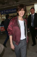 CHARLOTTE GAINSBOURG at Airport in Nice 05/16/2017