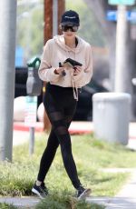 CHARLOTTE MCKINNEY Out and About in West Hollywood 05/12/2017