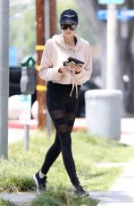 CHARLOTTE MCKINNEY Out and About in West Hollywood 05/12/2017