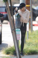 CHARLOTTE MCKINNEY Out and About in West Hollywood 05/12/2017