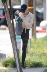 CHARLOTTE MCKINNEY Out and About in West Hollywood 05/12/2017