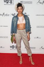 CHELSEA TAVERES at Wearable Art Gala at California African American Museum in Los Angeles 04/29/2017