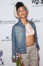 CHELSEA TAVERES at Wearable Art Gala at California African American Museum in Los Angeles 04/29/2017