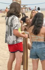 CHLOE BENNET, ASLEIGH MURRAY and JESSICA ROTHE on the Set of Valley Girl Remake in Los Angeles 05/30/2017
