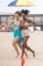 CHLOE BENNET on the Set of Valley Girl Remake in Los Angeles 05/30/2017