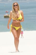 CHLOE MEADOWS in Bikini with Friends at a Beach in Dubai 05/04/2017