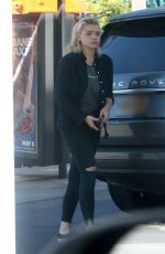 CHLOE MORETZ at a Gas Station in Studio City 05/01/2017