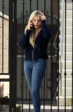 CHLOE MORETZ at Alfred Coffee in Los Angeles 05/18/2017