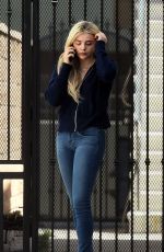 CHLOE MORETZ at Alfred Coffee in Los Angeles 05/18/2017