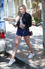 CHLOE MORETZ in Shorts Leaves Yoga Class in West Hollywood 05/23/2017