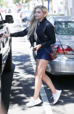 CHLOE MORETZ in Shorts Leaves Yoga Class in West Hollywood 05/23/2017