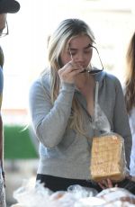 CHLOE MORETZ Shopping at Farmers Market in Studio City 05/21/2017
