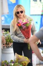CHLOE MORETZ Shopping at Farmers Market in Studio City 05/21/2017
