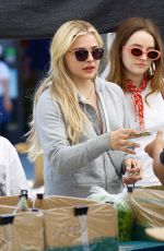CHLOE MORETZ Shopping at Farmers Market in Studio City 05/21/2017