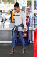 CHRISTINA MILIAN at a Gas Station in Beverly Hills 05/09/2017