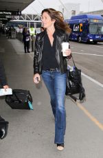 CINDY CRAWFORD at Los Angeles International Airport 05/30/2017