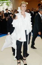 CLAIRE DANES at 2017 MET Gala in New York 05/01/2017