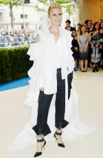 CLAIRE DANES at 2017 MET Gala in New York 05/01/2017