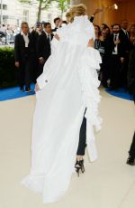 CLAIRE DANES at 2017 MET Gala in New York 05/01/2017