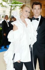 CLAIRE DANES at 2017 MET Gala in New York 05/01/2017