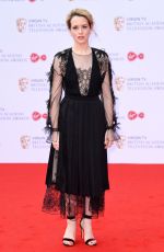 CLAIRE FOY at 2017 British Academy Television Awards in London 05/14/2017