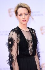 CLAIRE FOY at 2017 British Academy Television Awards in London 05/14/2017
