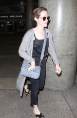 CLAIRE FOY at LAX Airport in Los Angeles 05/24/2017