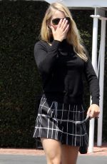 CLAIRE HOLT a Week After Matthew Kaplan Filed for Divorce Out in Los Angeles 05/05/2017